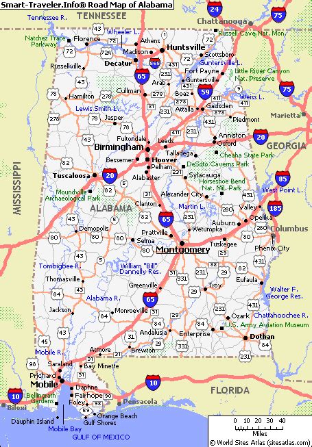 Map Of Alabama Map Of Alabama Counties