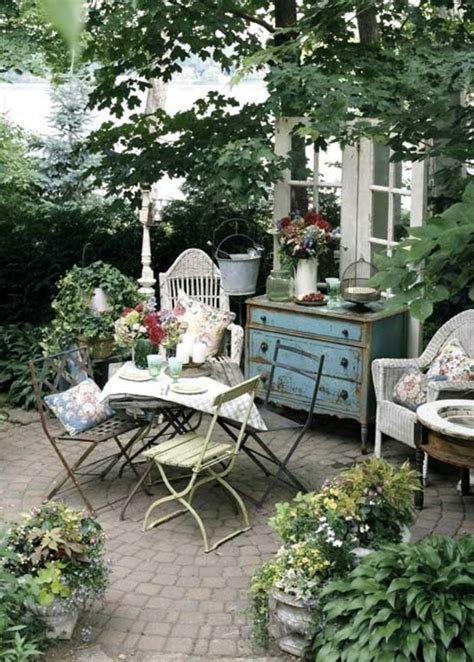 40 Beispiele Für Shabby Chic Garten Mit Vintage Flair