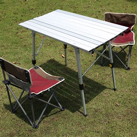 Buy Portable Folding Camping Table Aluminum Alloy