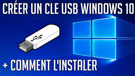 créer une clé usb windows 10 l installer thuthuatnhanh club