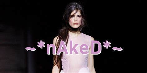 78 Nakedest Runway Looks Of New York Fashion Week