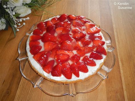 Erdbeer-Schmand-Torte - Rezept mit Bild - kochbar.de