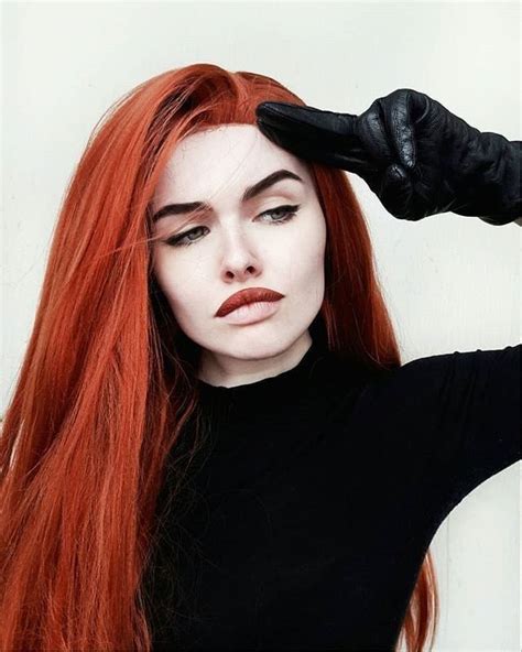 Red Hair Costume Wig Yuriko Fanning