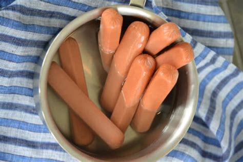 How To Boil Hot Dogs Gourmet Hot Dogs On The Stovetop