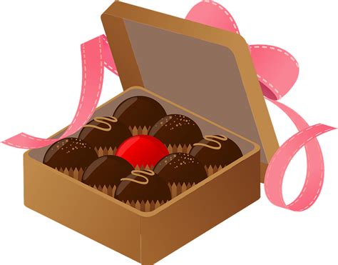 Valentines Day T Of Chocolate Clipart Free Download Transparent