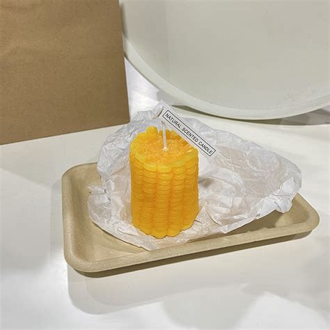 nordic honeycomb pillar candle ins decor morandi tone candle handmade rolled beeswax candle