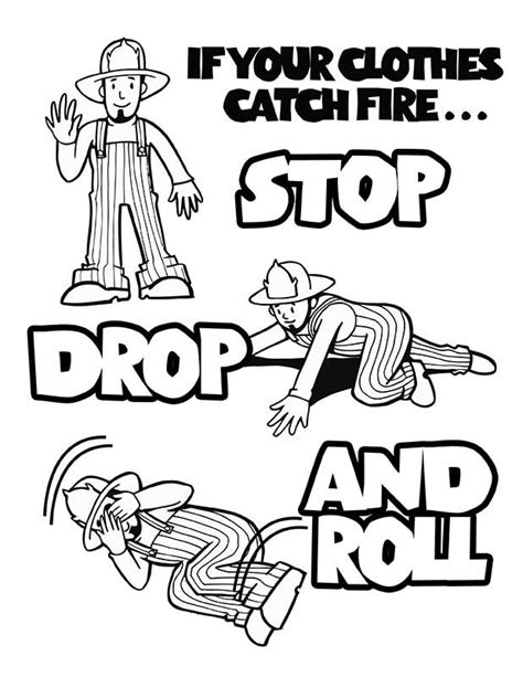 Preschool and kindergarten firefighter and fire dog craft idea and other fire safety activities, online resources, and games. Safety Drawing Images at GetDrawings | Free download