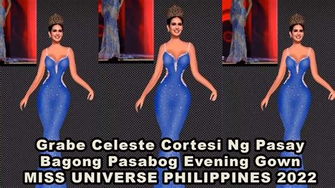 Celeste Cortesi Bagong Pasabog Evening Gown Miss Universe Philippines