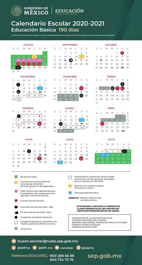 Calendario Escolar 2021 A 2022 Sep Este Es El Calendario Escolar 2020