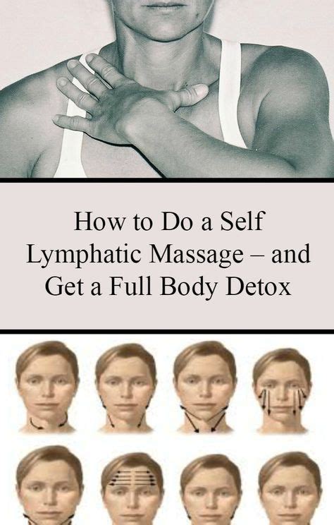 How To Do A Self Lymphatic Massage And Get A Full Body Detox Your Best Self Lymphatic