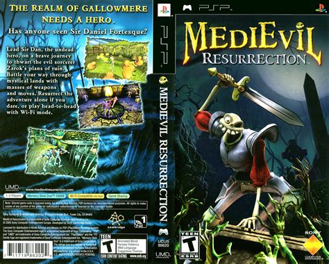 MediEvil Resurrection [UCUS-98620] PSP Box Art : Sony Computer