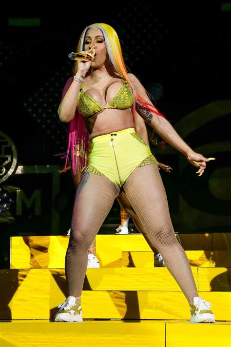 Cardi B Performs Press For First Time At Summer Jam