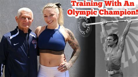 Training With An Olympic Champion Youtube