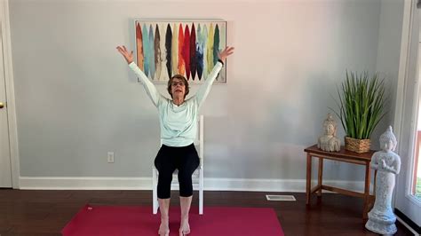 Yoga With Jacqui On The Chair Youtube