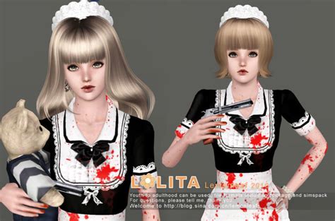 My Sims 3 Blog Lolita House Maid Dress By Lemon Leaf