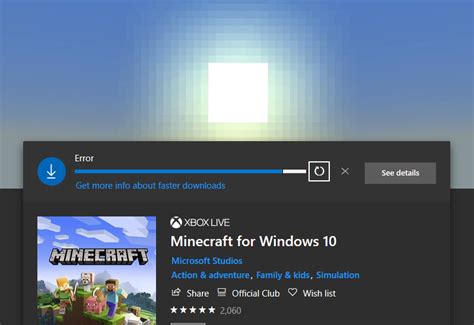 Minecraft Isnt Installing Microsoft Community