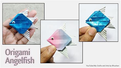 Origami Angelfish Origami Fish Youtube