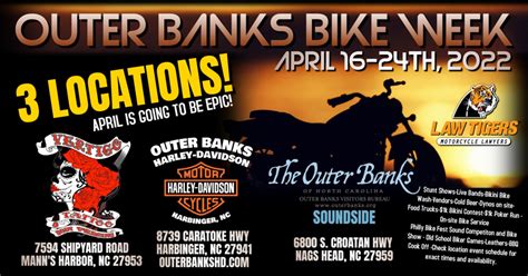 Bike Week And More On The Outer Banks Brindley Beach Vacations