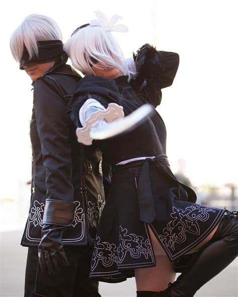 Self 2b And 9s From Nier Automata Cosplay