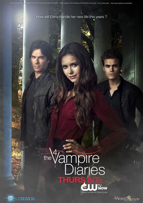 Poster Season 4 The Vampire Diaries By Kcv80 On Deviantart