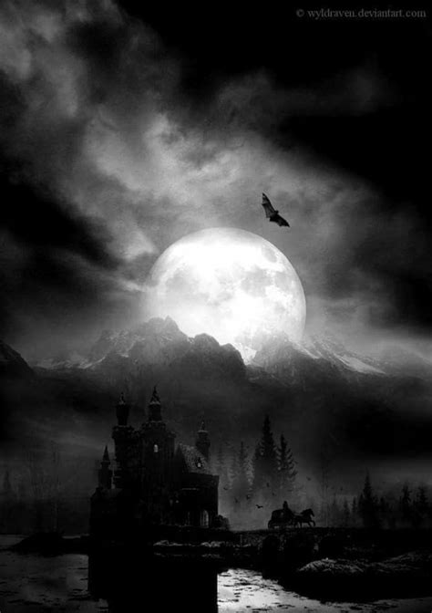 Love This Gothic Landscape Fear Of The Dark Crow Spirit Animal