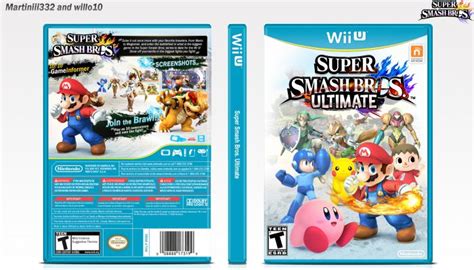 Super Smash Bros Ultimate Wii U Box Art Cover By Willo10 Super Smash