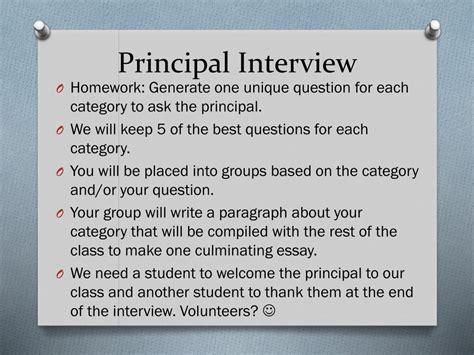 Ppt Principal Interview Powerpoint Presentation Free Download Id
