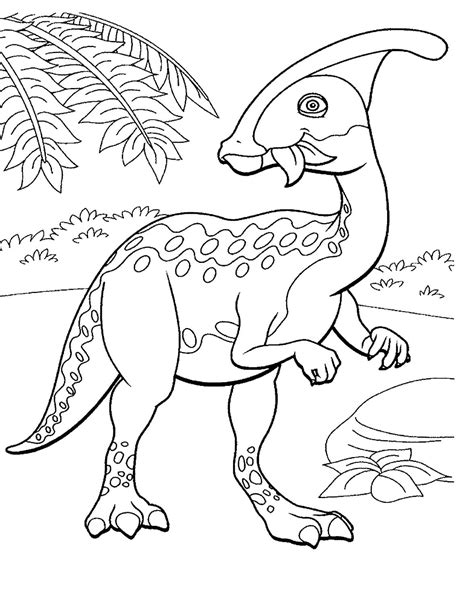 Ausmalbild Dino