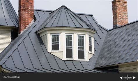 Englert Charcoal Gray Metal Roof Construction Metal Roof Colors