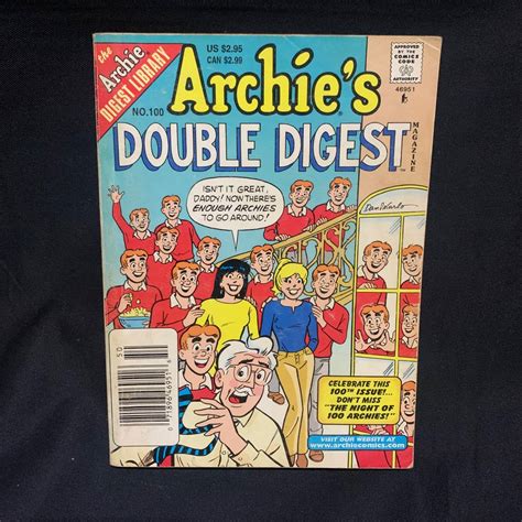 Archies Double Digest No 100 June 1998 Buku Alat Tulis Komik Dan