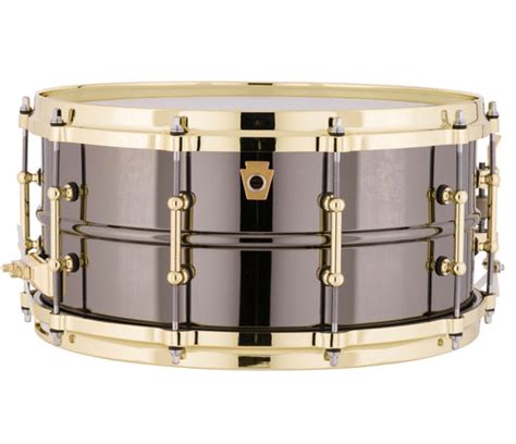 Ludwig Black Beauty 14 X 65 Snare Drum Wbrass Hardware Drum Shop