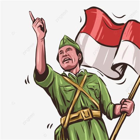 Bung Tomo Vector Bung Tomo Desain Indonesia Pahlawan Indonesia Pahlawan