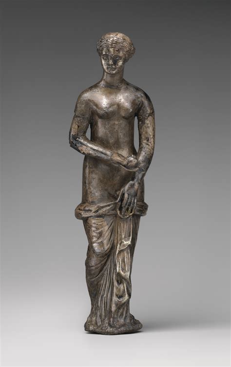 Silver Statuette Of Venus Roman Early Or Mid Imperial The Met