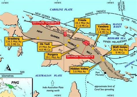 Copper Platinum Gold Mine Project In Papua New Guinea Mineral