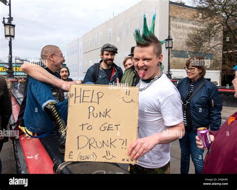 Help Punk To Get Drunk Stock Photo Alamy