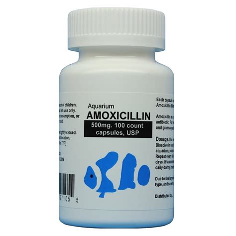 Amoxicillin Aquatic Antibiotics Fish Mox Fish Mox Forte 500mg 100