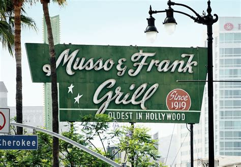 Musso And Frank Grill 6667 Hollywood Boulevard Hollywood Flickr