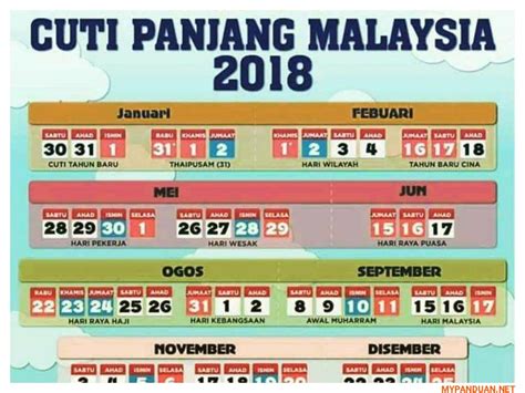 Cuti tahun baru 30, 31 disember 2017 dan 1 januari 2018 (sabtu, ahad, isnin) 2. Kalendar Kuda Tahun 2020 Malaysia - MY PANDUAN