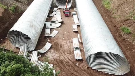 Special Corrugated Metal Pipe Culvert For Bridge And Culvert Drainage