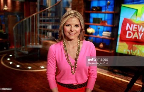 Kate Bolduan Co Host Of Cnns New Morning Show New Day Poses For