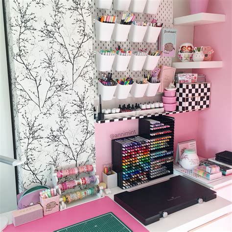 Kawaii Girl Pastel Desk Ide Dekorasi Kamar Ide Dekorasi Rumah Ide