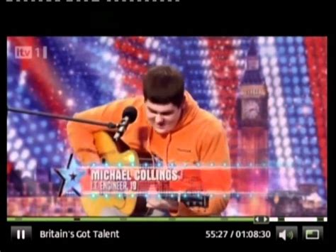 Britains Got Talent Michael Collins Youtube