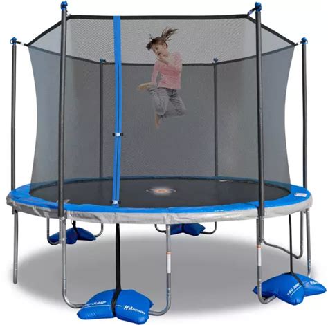 Trujump 12 Foot Trampoline Enclosure And Spin Light Dick S Sporting Goods