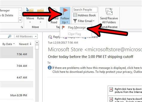 How To Flag An Email For Follow Up In Outlook 2013 Orkinom