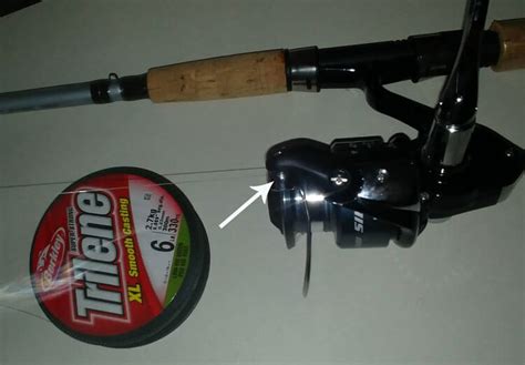 Me showing you how to put fishing line on an open face reel. How to Put Line on a Spinning Reel | A Day's Catch