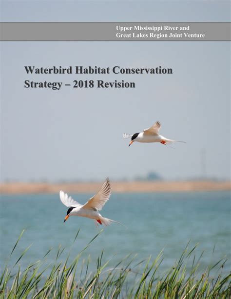 Newly Revised Joint Venture Waterfowl And Waterbird Habitat