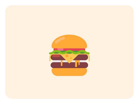 FREE animated burgers by Filip Greš Graphic design tutorials photoshop Animation Black