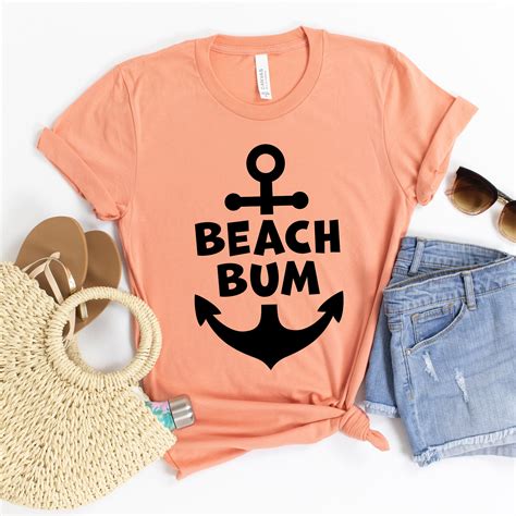 Beach Bum Beach Shirt Beach Shirts For Women Vacation Shirt Cruise
