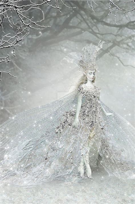 Snow Elves Snow Elf Snow Fairy Fantasy Fairy