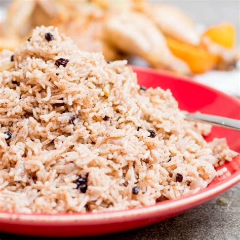 Spiced Turkish Rice With Currants And Pine Nuts Recipe A Kitchen In